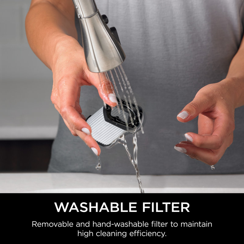 8-Pack HEPA Replacement Filters For Shark Wandvac - Includes Cleaning Brush